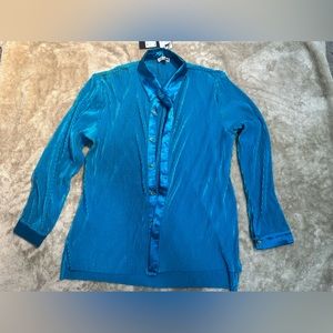 Aqua 3 piece skirt set
